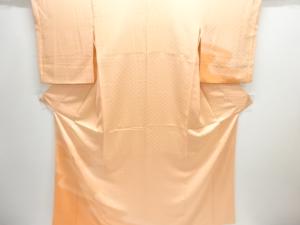 流水に御所車模様刺繍付け下げ色無地着物